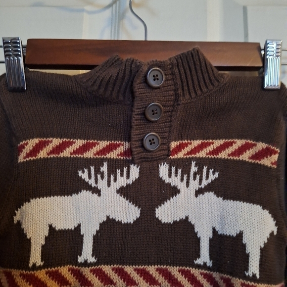 Cherokee little boys graphic knitted sweater size 2T - Picture 2 of 5